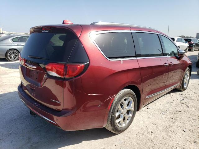 2C4RC1GG0HR509658 - 2017 CHRYSLER PACIFICA LIMITED RED photo 3