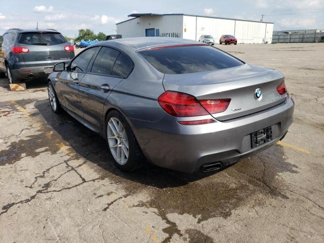 WBA6D6C57GGF94791 - 2016 BMW 650 XI GRAN COUPE SILVER photo 2