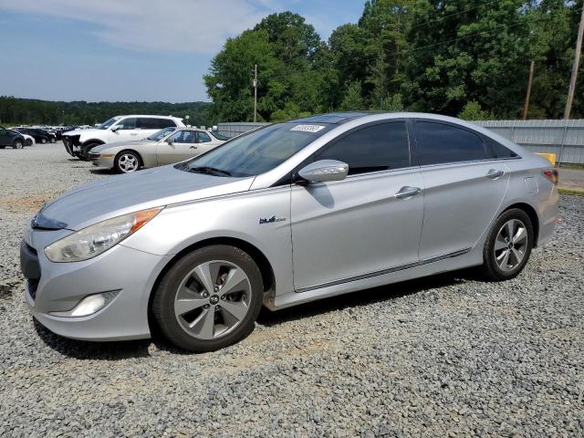 KMHEC4A43CA062086 - 2012 HYUNDAI SONATA HYBRID SILVER photo 1