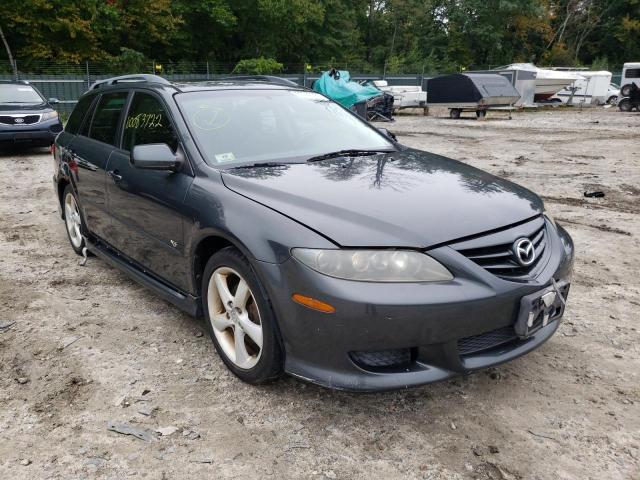 1YVHP82D445N75637 - 2004 MAZDA MAZDA6S S GRAY photo 1