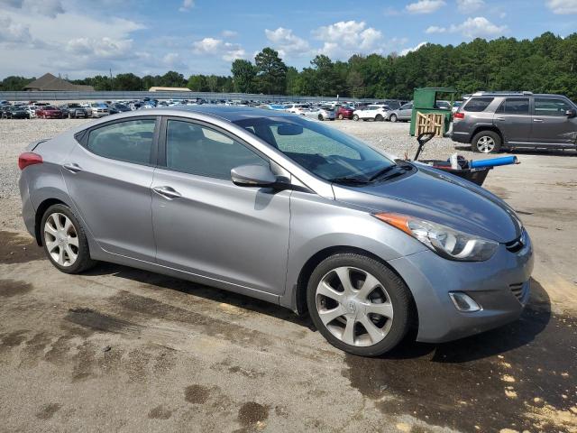 KMHDH4AE1DU635539 - 2013 HYUNDAI ELANTRA GLS SILVER photo 4