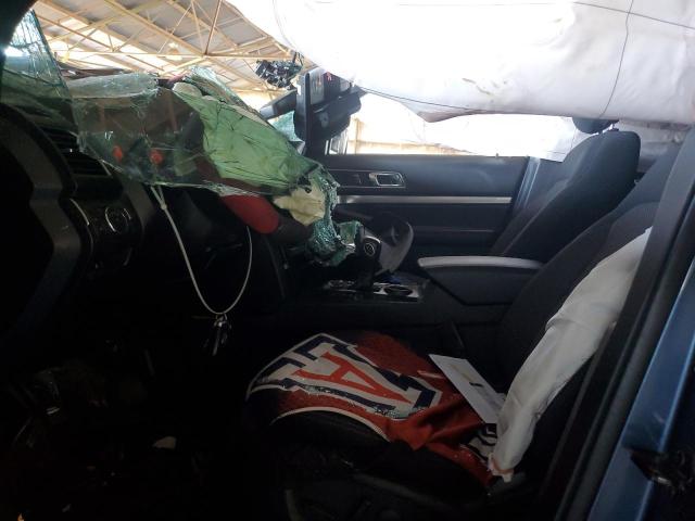 1FM5K7D81KGA46970 - 2019 FORD EXPLORER XLT 蓝色 照片 7