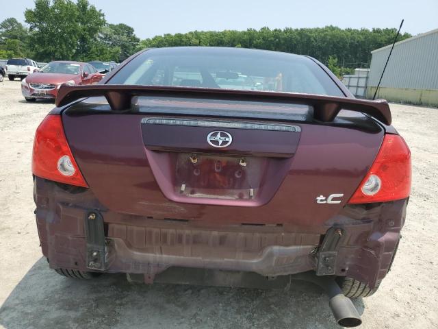 JTKDE177160083001 - 2006 TOYOTA SCION TC Tünd qırmızı foto 6