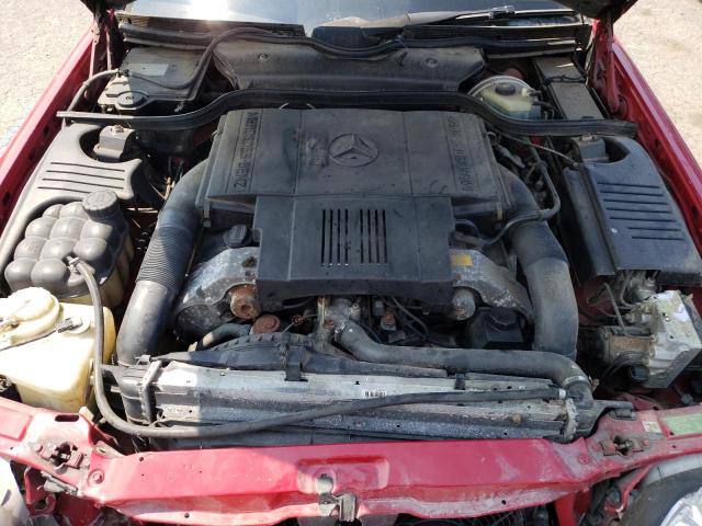 WDBFA67F4VF146683 - 1997 MERCEDES-BENZ SL 500 RED photo 11