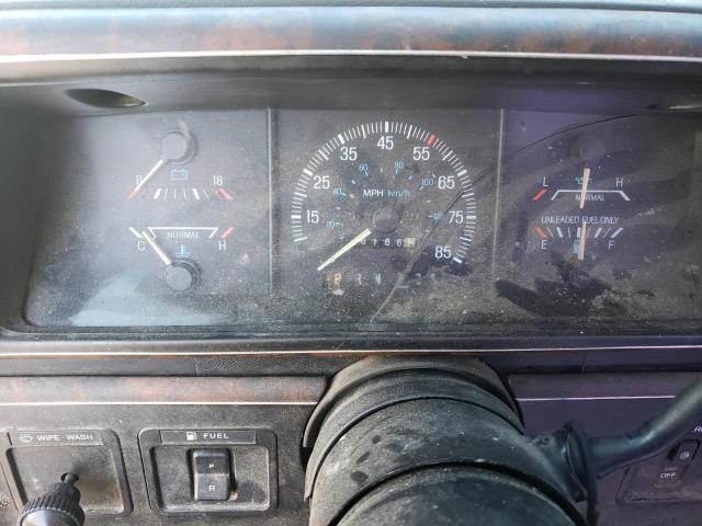 1FTHF25GXKPB09952 - 1989 FORD F250 BLACK photo 9