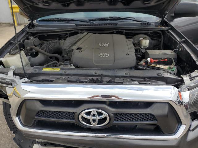5TFJU4GN3DX045237 - 2013 TOYOTA TACOMA DOUBLE CAB PRERUNNER GRAY photo 11