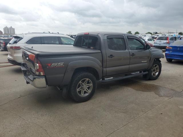 5TFJU4GN3DX045237 - 2013 TOYOTA TACOMA DOUBLE CAB PRERUNNER GRAY photo 3
