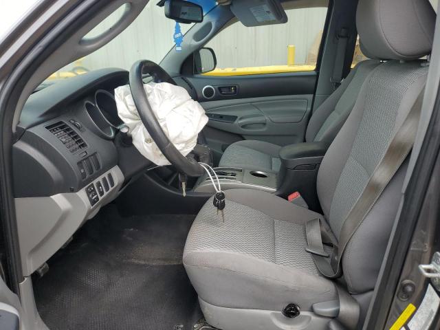 5TFJU4GN3DX045237 - 2013 TOYOTA TACOMA DOUBLE CAB PRERUNNER GRAY photo 7