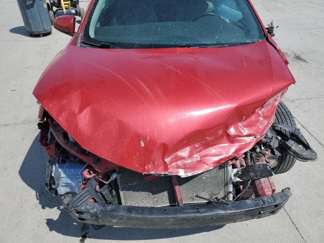 2T1BURHE4GC607259 - 2016 TOYOTA COROLLA L RED photo 11