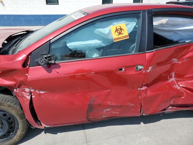 2T1BURHE4GC607259 - 2016 TOYOTA COROLLA L RED photo 7