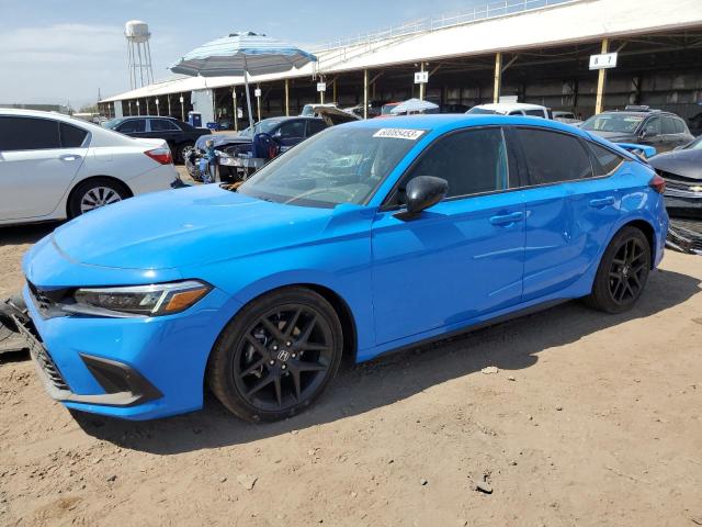 19XFL2G89NE017273 - 2022 HONDA CIVIC SPORT 蓝色 照片 1