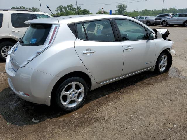 1N4AZ0CP7DC415653 - 2013 NISSAN LEAF S SILVER photo 3