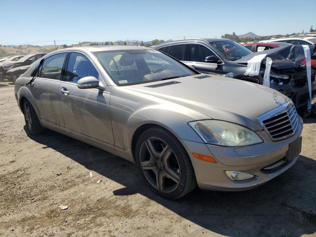 WDDNG71X47A084677 - 2007 MERCEDES-BENZ S 550 BEIGE photo 4