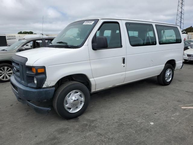 1FMNE11W38DA13843 - 2008 FORD ECONOLINE E150 WAGON WHITE photo 1