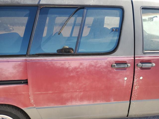 1FMDA31U9MZA47011 - 1991 FORD AEROSTAR RED photo 10