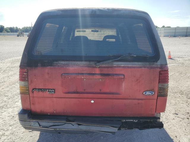 1FMDA31U9MZA47011 - 1991 FORD AEROSTAR RED photo 6