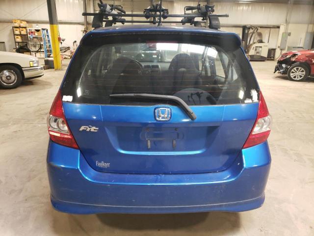 JHMGD38617S012930 - 2007 HONDA FIT S 蓝色 照片 6