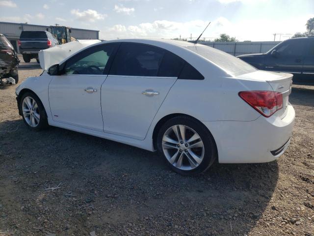 1G1PG5SB4D7282980 - 2013 CHEVROLET CRUZE LTZ WHITE photo 2