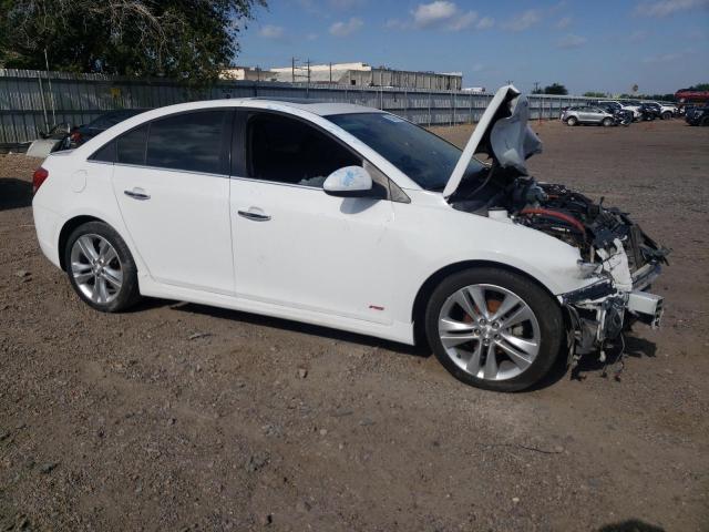 1G1PG5SB4D7282980 - 2013 CHEVROLET CRUZE LTZ WHITE photo 4