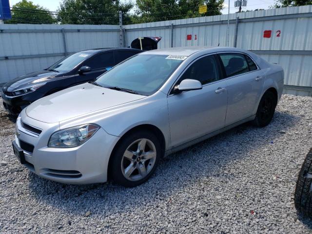 1G1ZH57B19F109509 - 2009 CHEVROLET MALIBU 1LT SILVER photo 1