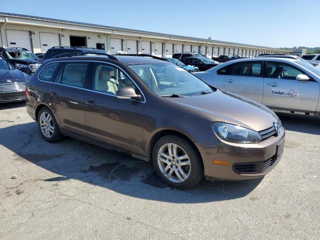 3VWPL7AJ8BM637639 - 2011 VOLKSWAGEN JETTA TDI BROWN photo 4