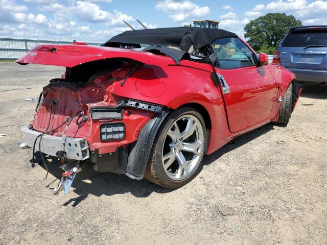 JN1AZ4FH3AM304502 - 2010 NISSAN 370Z RED photo 3