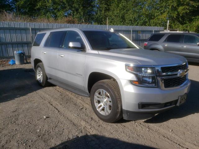 1GNSKBKC5JR275647 - 2018 CHEVROLET TAHOE K1500 LT SILVER photo 4