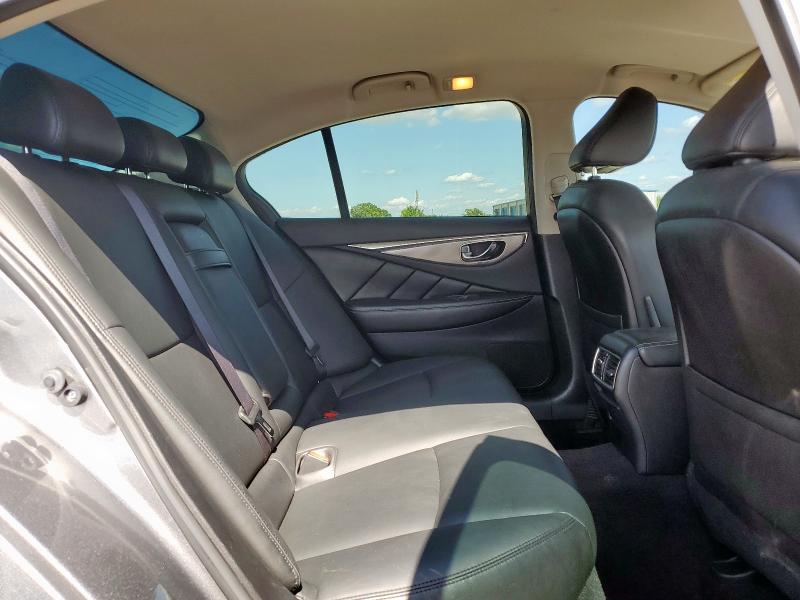 JN1BV7AP5FM355460 - 2015 INFINITI Q50 BASE رمادي صورة 10