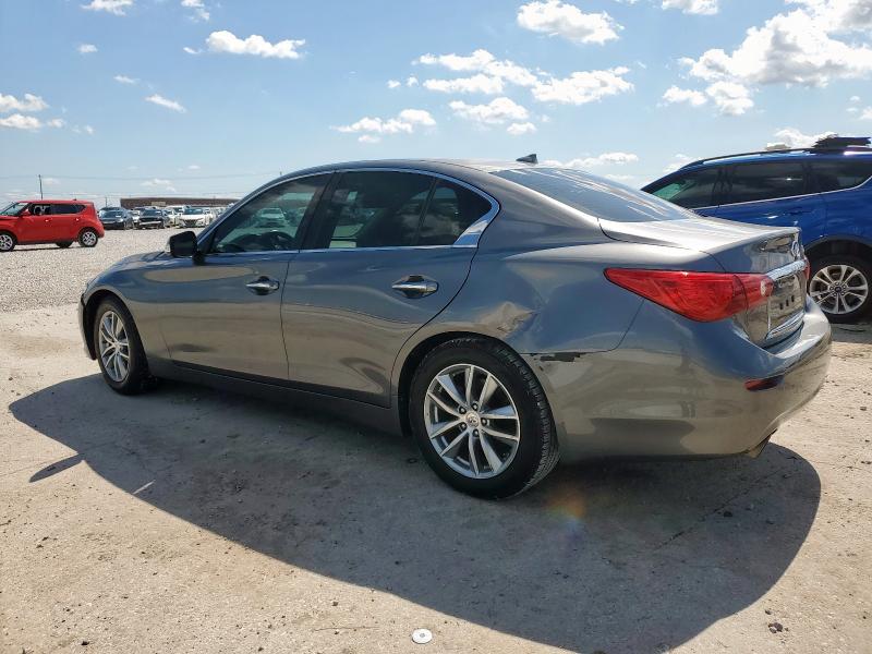 JN1BV7AP5FM355460 - 2015 INFINITI Q50 BASE رمادي صورة 2