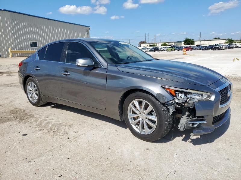 JN1BV7AP5FM355460 - 2015 INFINITI Q50 BASE رمادي صورة 4