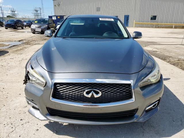 JN1BV7AP5FM355460 - 2015 INFINITI Q50 BASE رمادي صورة 5