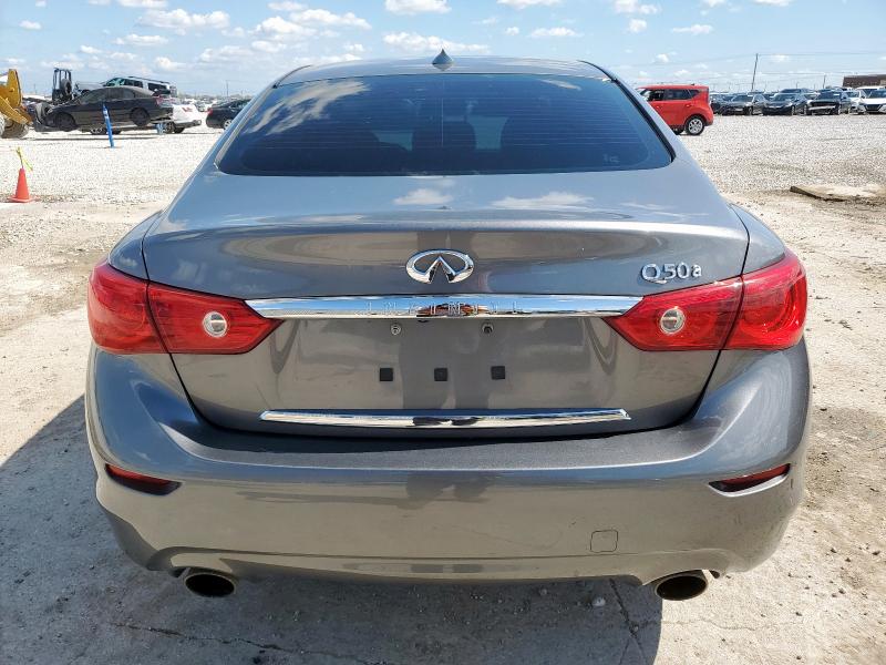 JN1BV7AP5FM355460 - 2015 INFINITI Q50 BASE رمادي صورة 6