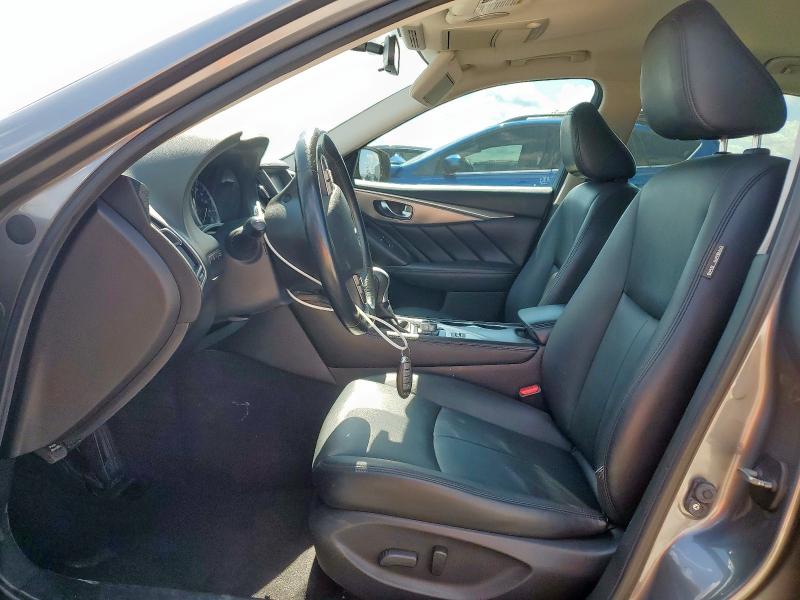 JN1BV7AP5FM355460 - 2015 INFINITI Q50 BASE رمادي صورة 7
