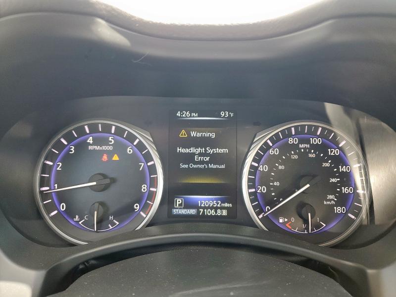 JN1BV7AP5FM355460 - 2015 INFINITI Q50 BASE رمادي صورة 9