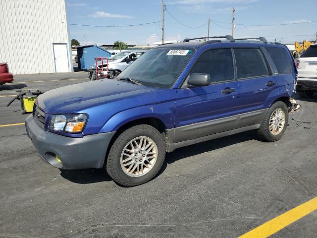 JF1SG65653G763959 - 2003 SUBARU FORESTER 2.5XS Синий фото 1