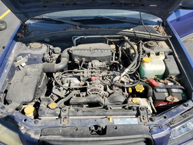 JF1SG65653G763959 - 2003 SUBARU FORESTER 2.5XS Синий фото 11