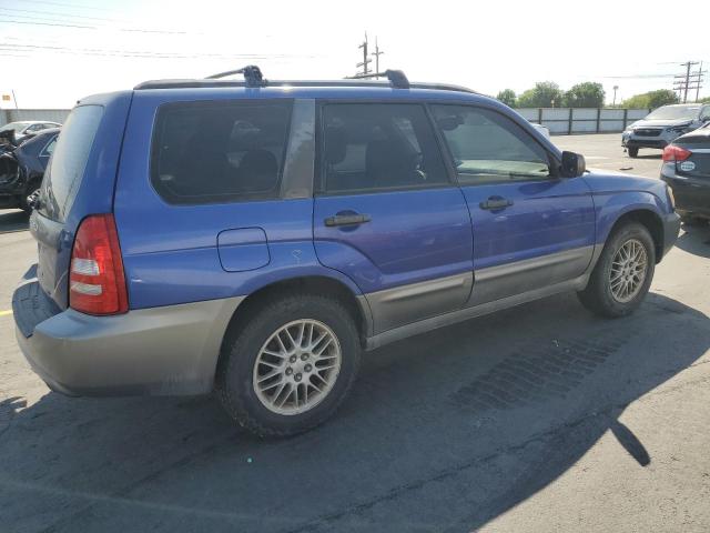 JF1SG65653G763959 - 2003 SUBARU FORESTER 2.5XS Синий фото 3