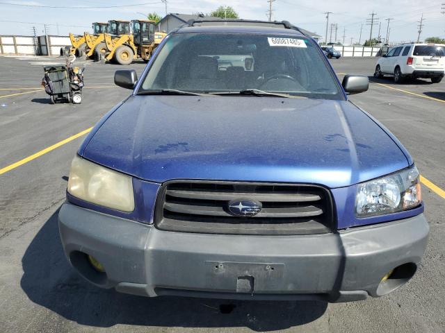 JF1SG65653G763959 - 2003 SUBARU FORESTER 2.5XS Синий фото 5