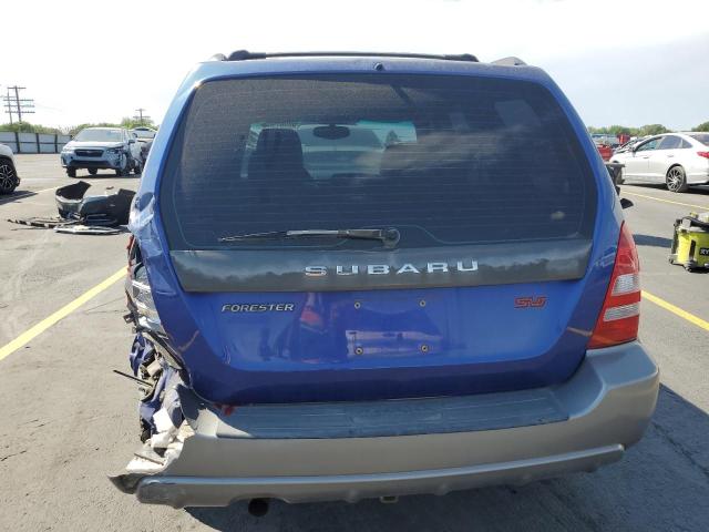 JF1SG65653G763959 - 2003 SUBARU FORESTER 2.5XS Синий фото 6