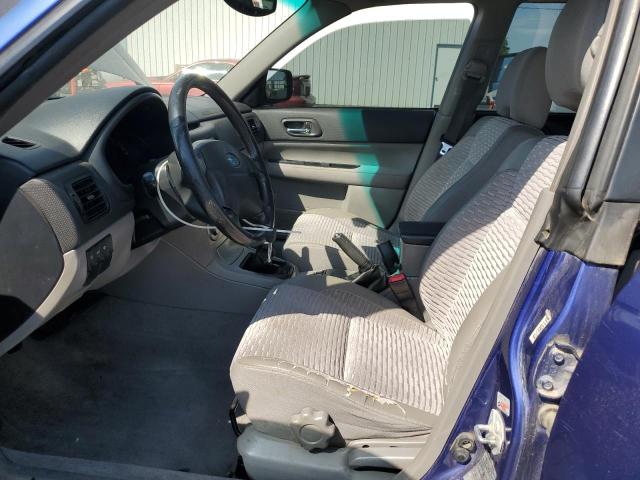 JF1SG65653G763959 - 2003 SUBARU FORESTER 2.5XS Синий фото 7