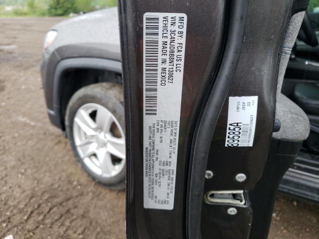 3C4NJDBB8NT130627 - 2022 JEEP COMPASS LATITUDE GRAY photo 13