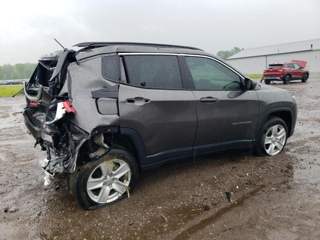 3C4NJDBB8NT130627 - 2022 JEEP COMPASS LATITUDE GRAY photo 3