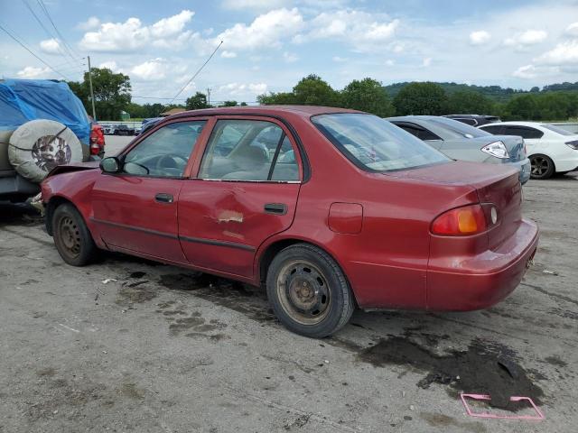 2T1BR12E32C547186 - 2002 TOYOTA COROLLA CE MAROON photo 2