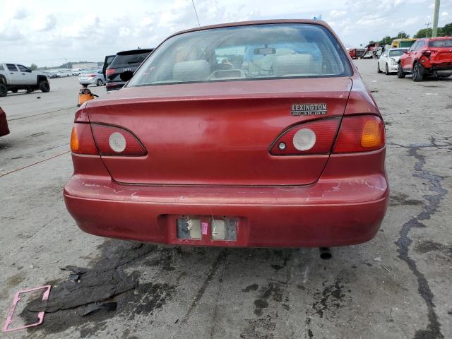 2T1BR12E32C547186 - 2002 TOYOTA COROLLA CE MAROON photo 6