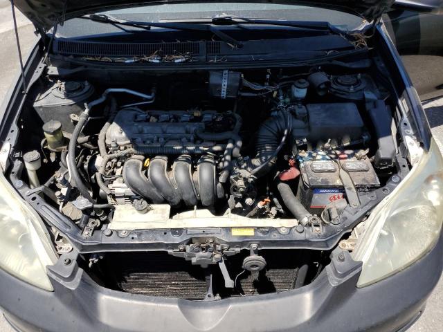 2T1KR32E63C070251 - 2003 TOYOTA COROLLA MA XR BLACK photo 11