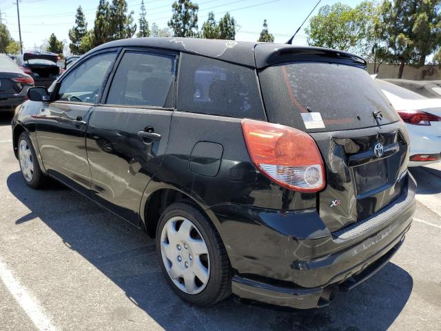 2T1KR32E63C070251 - 2003 TOYOTA COROLLA MA XR BLACK photo 2