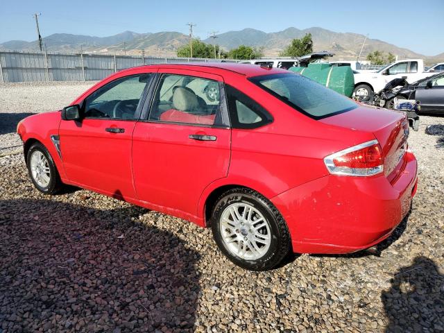 1FAHP35N08W298102 - 2008 FORD FOCUS SE RED photo 2