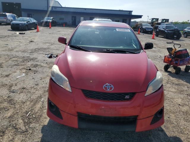 2T1KE40E89C021095 - 2009 TOYOTA MATRIX S Կարմիր լուսանկար 5