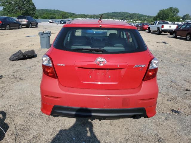 2T1KE40E89C021095 - 2009 TOYOTA MATRIX S Կարմիր լուսանկար 6