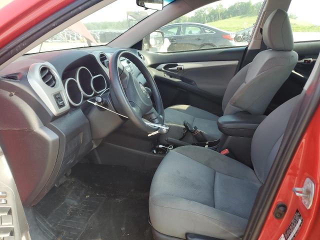 2T1KE40E89C021095 - 2009 TOYOTA MATRIX S Կարմիր լուսանկար 7